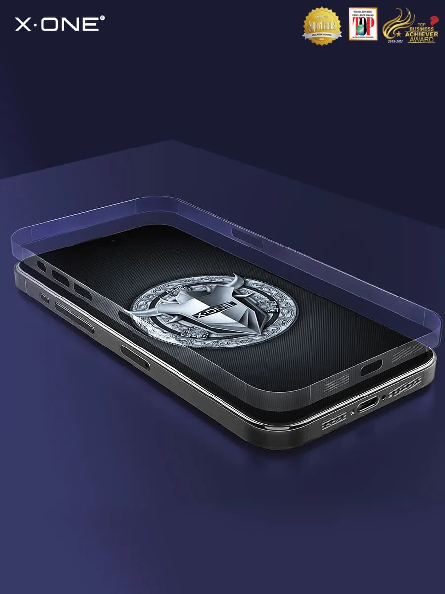 Полимерная защитная пленка iPhone 14 Pro X-ONE Frame Protector / защита хромированных торцов корпуса и динамиков