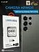 Сапфировое стекло на камеру Samsung Galaxy S23 Ultra X-ONE Camera Armor - цвет Black / линзы / авиа-алюминиевый корпус