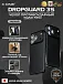 Чехол iPhone 17 Pro X-ONE DropGuard 3S MagSafe - черный закрытый матовый Soft Touch корпус и сменные цветные кнопки в комплекте