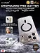 Чехол iPhone 17 Pro X-ONE DropGuard PRO Glitter MagSafe - блестящий текстурированный прозрачный корпус пепельного оттенка