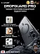Чехол iPhone 17 X-ONE DropGuard PRO MagSafe - текстурированный прозрачный корпус пепельного оттенка