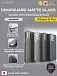 Чехол iPhone 12 Pro X-ONE DropGuard Matte Glass - зеленый матовый оттенок с полупрозрачной задней панелью из японского сапфирового стекла