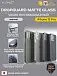 Чехол iPhone 13 Pro X-ONE DropGuard Matte Glass - черный матовый оттенок с полупрозрачной задней панелью из японского сапфирового стекла