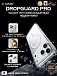Чехол iPhone 17 Pro X-ONE DropGuard PRO MagSafe - текстурированный прозрачный корпус