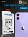 Сапфировое стекло на камеру iPhone 12/12 Mini/11 X-ONE Camera Armor - цвет Dark Purple / линзы / авиа-алюминиевый корпус